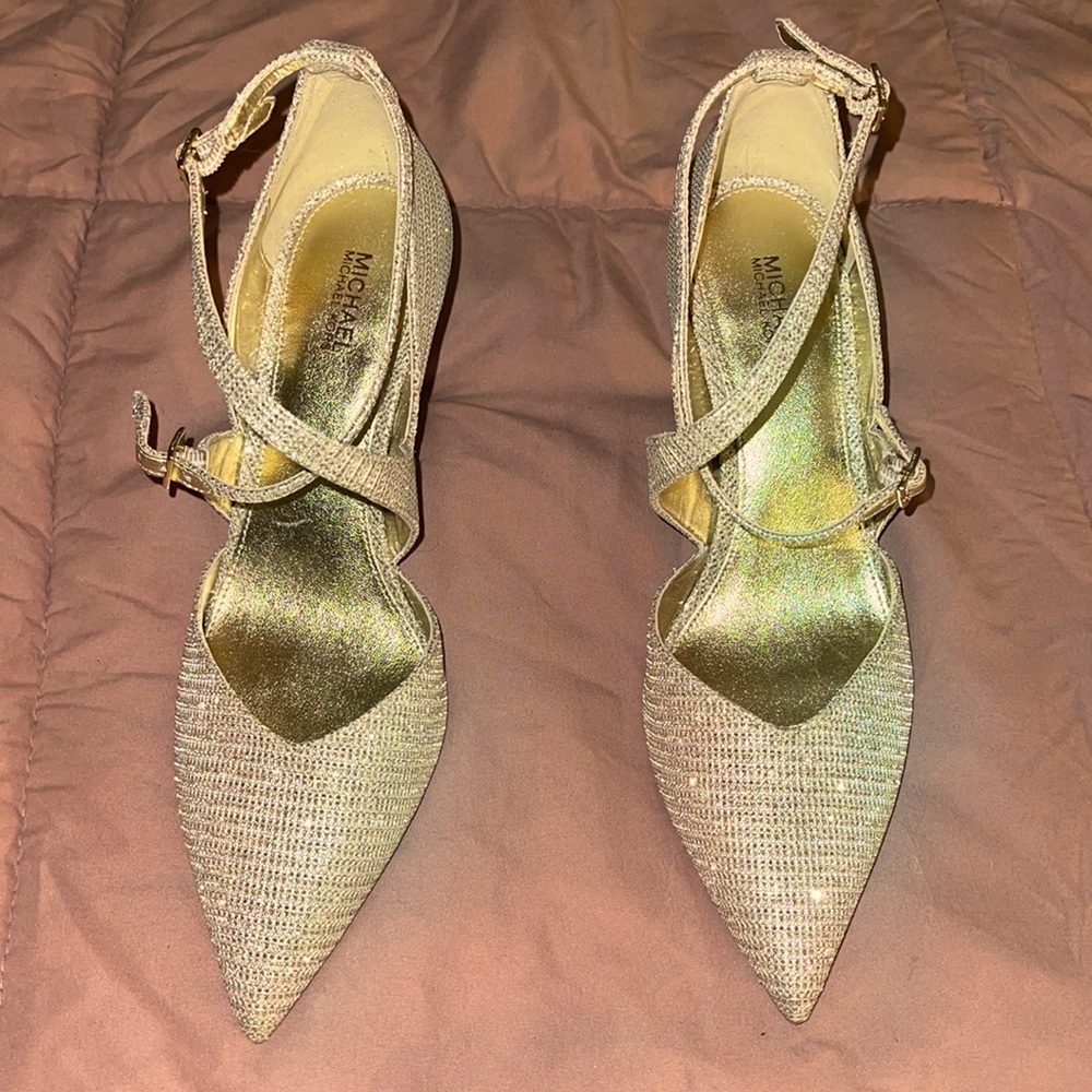 Gold Michael Kors Heels